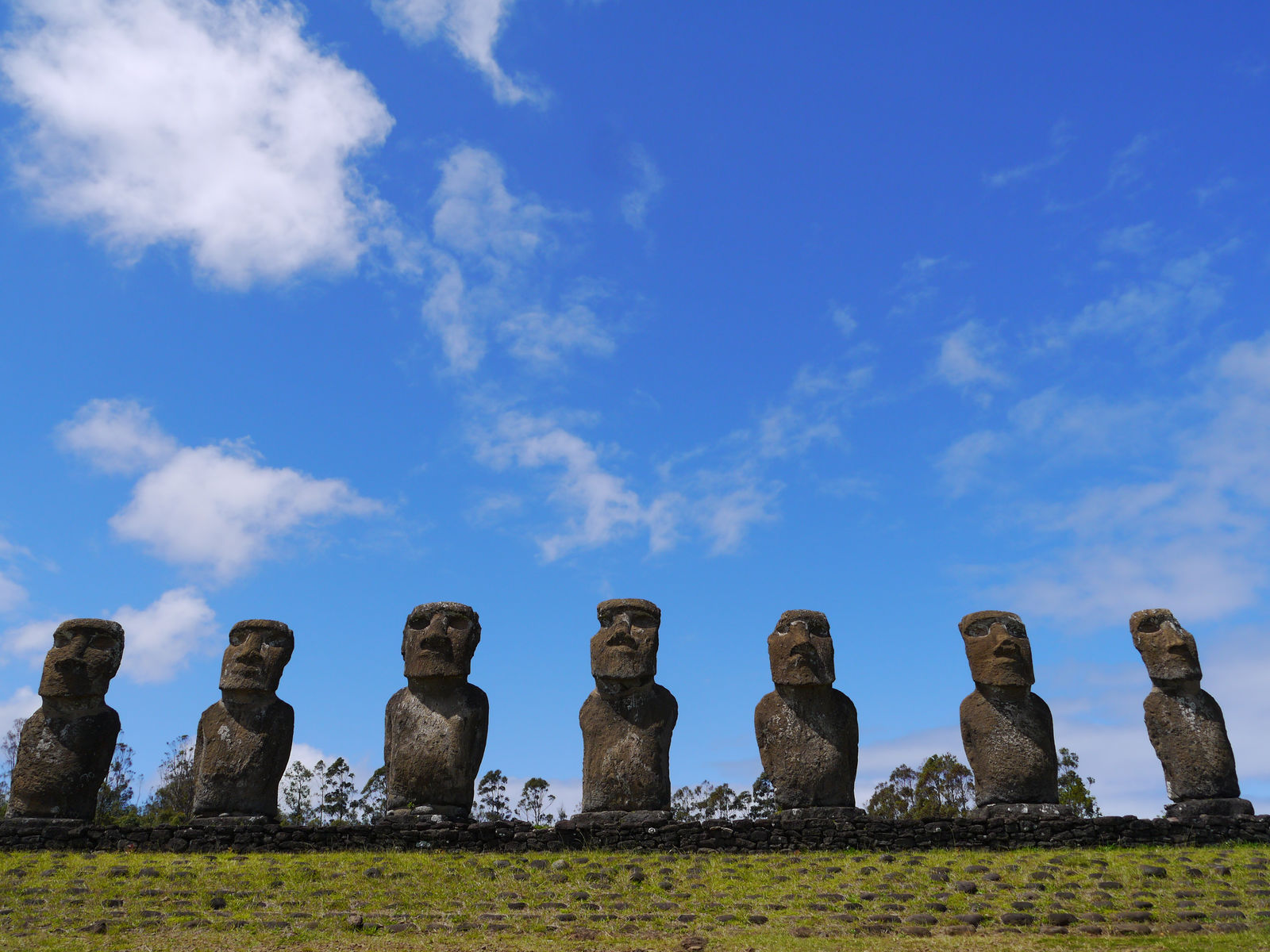 Moai statues