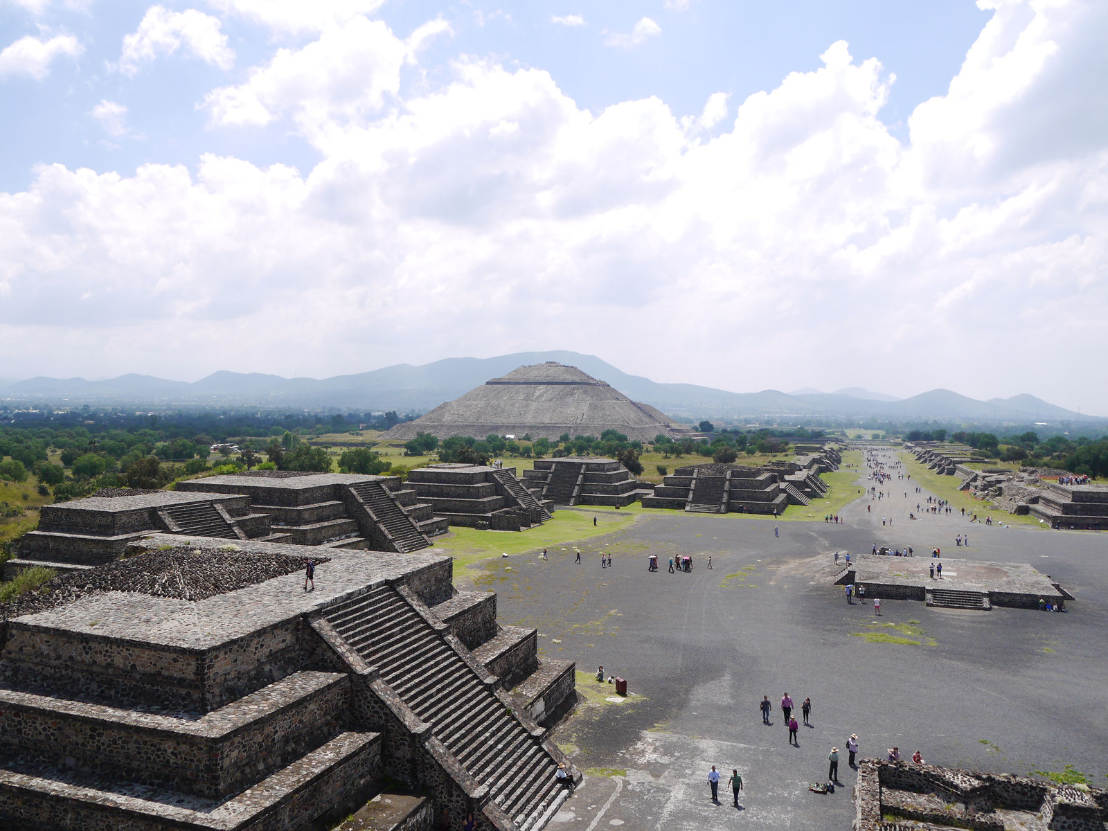 Pyramid of the Sun and Avenue of the Dead