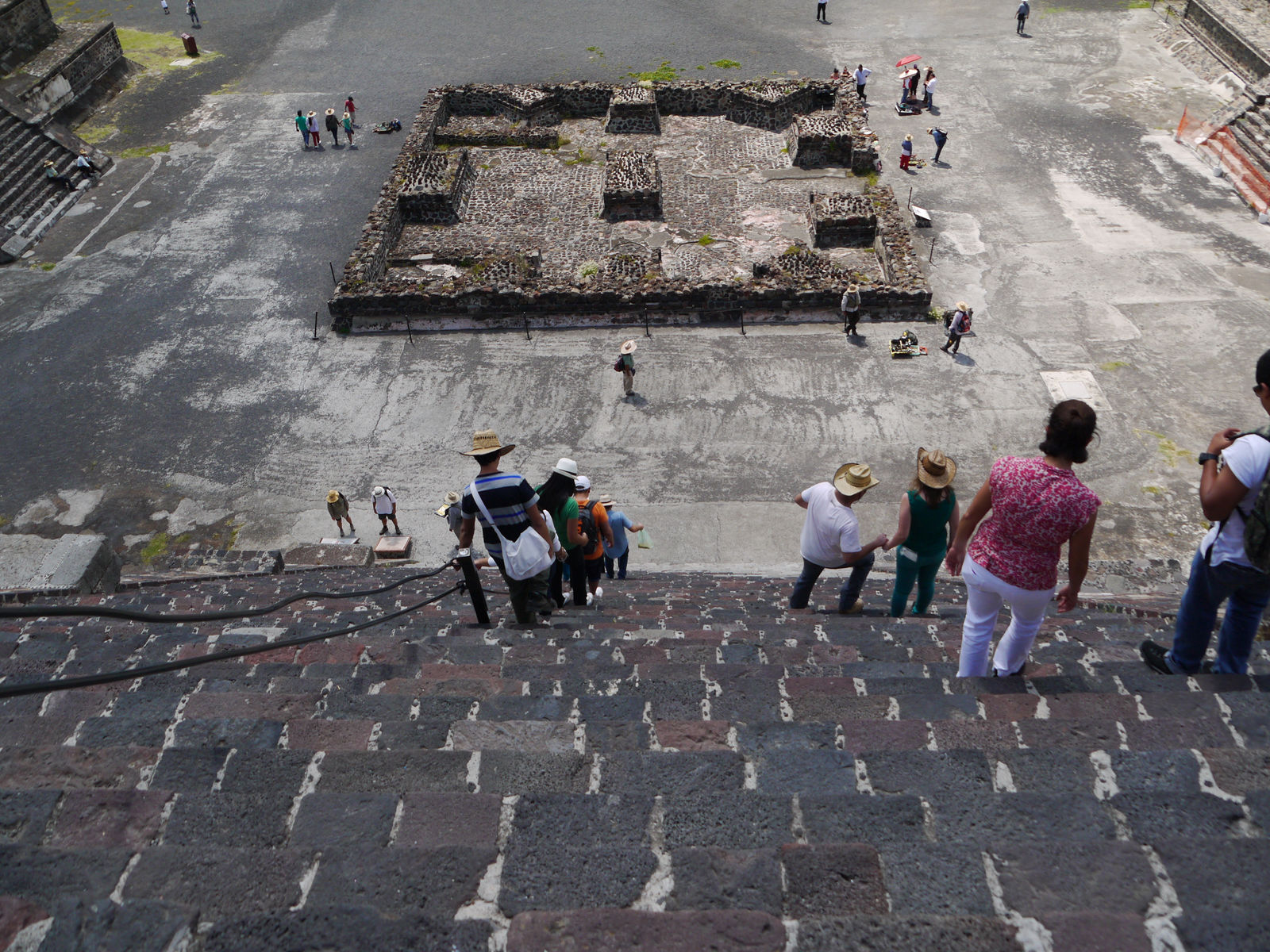 The Steep Steps of the Pyramid of the Moon